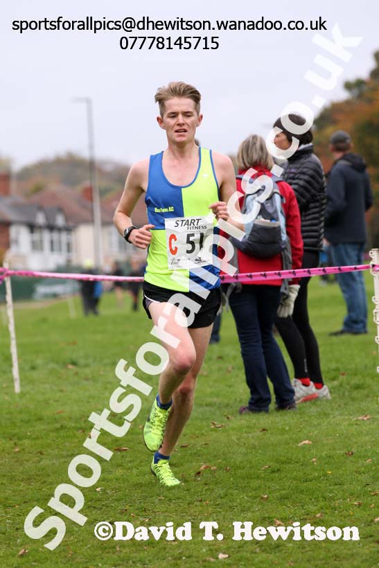 Senior mens Northern Cross Country Relays, Graves Park, Sheffield. Photo: David T. Hewitson/Sports for All Pics